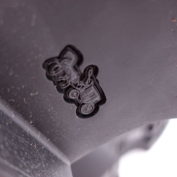 NWOB Coach Lacey Buckled Lug Sole Engineer Boots Sz 7B Brown Leather CB995 - Picture 14 of 14